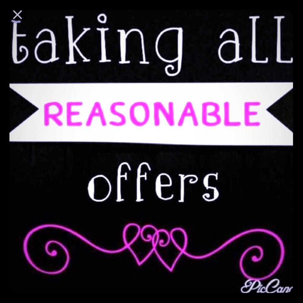 All Reasonable Offers Considered!